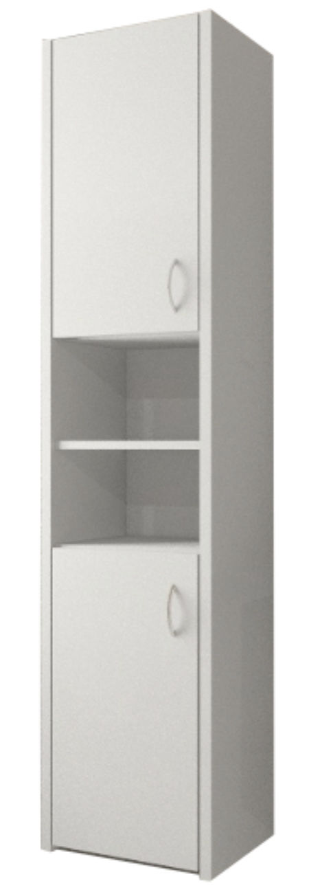 Słupek łazienkowy Adaś 2D biały 30 cm