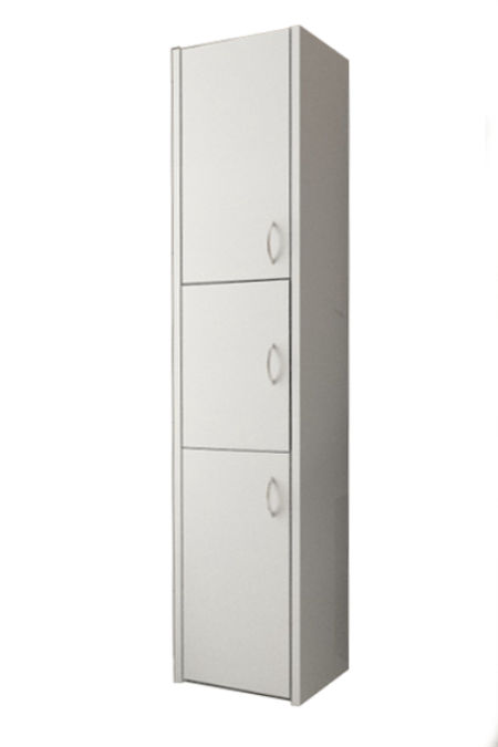 Słupek łazienkowy Adaś 3D biały 30 cm