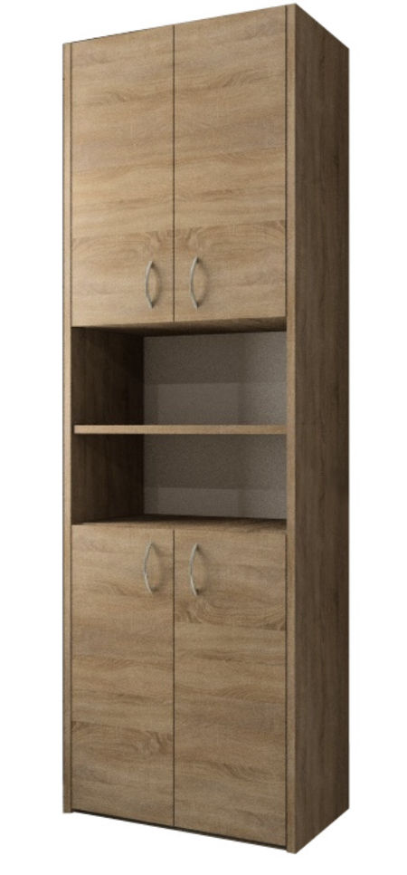 Słupek łazienkowy Adaś 4D sonoma 56 cm