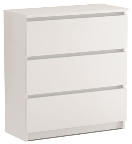 Komoda RICO 3S biała 70 cm