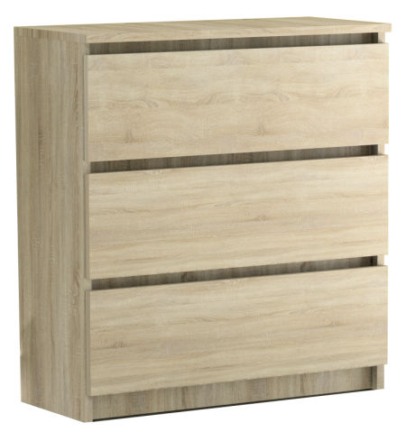 Komoda RICO 3S SONOMA 80 cm
