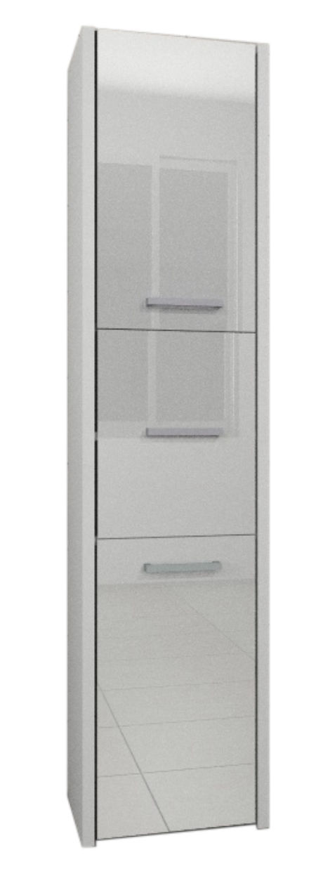 Słupek LUNA 30 3D Biała POŁYSK