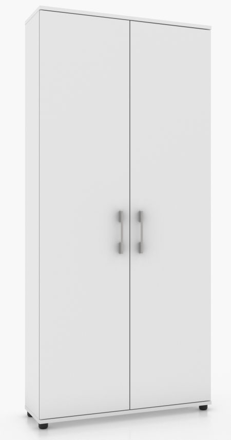 Regał szafa biurowa G 80 2d biała 80 cm