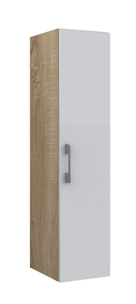 Słupek lazienkowy wiszący LUNA 1D 40 cm Dąb Sonoma