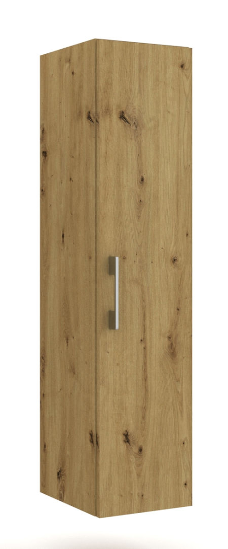 Słupek lazienkowy wiszący LUNA 1D 40 cm Dąb Artisan