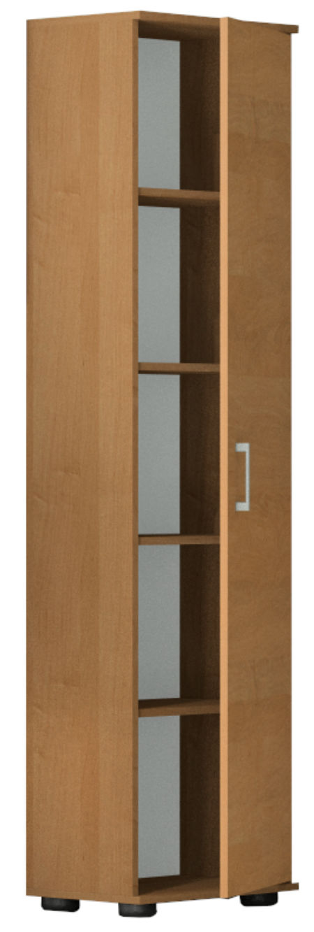 Szafa biurowa Regał G 30 1D olcha z zamkiem Rodo