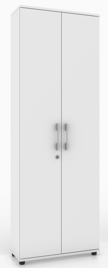 Szafa biurowa G 60 2d biała zamykana na klucz rodo