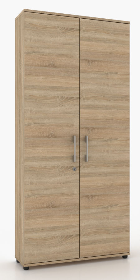 Szafa biurowa G 80 2d Sonoma z zamkiem rodo