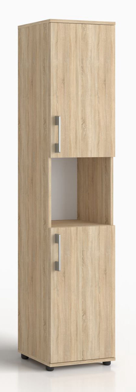 Regał biurowy G 40 2D Dąb sonoma