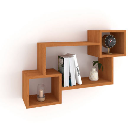 Półka wisząca 3Z Olcha 80x57x20 cm - pozioma lub pionowa