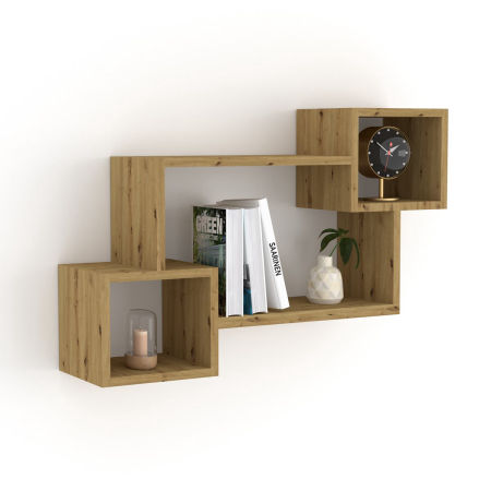 Półka wisząca 3Z Dąb Artisan 80x57x20 cm - pozioma lub pionowa