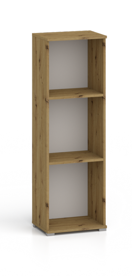 Regał Pola 110 x 30 cm Dąb Artisan 3 półki.
