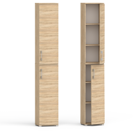 Szafa biurowa Pola 215 - 2D 40 cm Dąb Sonoma